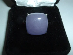 Joy Ring Lavendel Jade und Zirkonia, Größe 7,5 in Ringbox - Bild 1 von 4