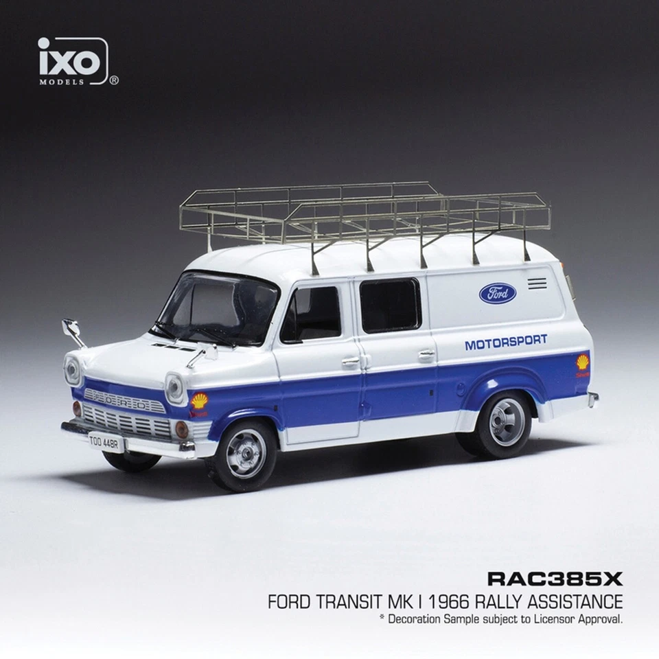 IXO RAC385X 1/43 Diecast - Ford Transit MK 1 1966 Rally Assistance - Image 1 of 1