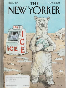 New Yorker Magazine Mar 8 2021 John Cuneo"The Polar Opposite" Filkins full issue - Picture 1 of 2