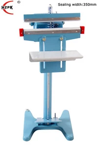 110 V 14 Zoll-32 Zoll Fußpedal Impulsversiegelung Kunststofftasche Beutel Schneiden Versiegelungsmaschine - Bild 1 von 6