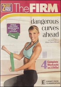 The FIRM Dangerous Curves Ahead - Alison DAVIS Fitness Workout (2 DVD SET) Reg 4 - Picture 1 of 2