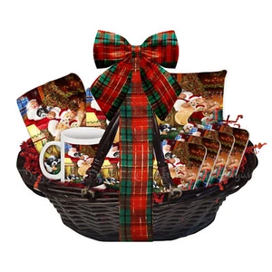 Havanese Dog Gift Basket Christmas Blanket Ornament Mug - Picture 1 of 7