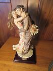 1998 -BE MY LOVE FLORENCE-ARMANI -ADORABLE YOUNG LOVERS EMBRACING SCULPTURE 12"