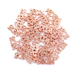100pcs 2023 2024 2025 Alloy Charms Pendants For Jewelry Marking Handmade 14*9mm - Picture 1 of 17