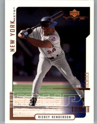 2000 Upper Deck MVP #118 Rickey Henderson - NM-MT - Image 1 of 2