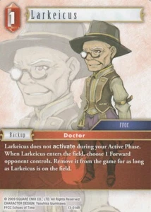 FINAL FANTASY TCG 1 X LARKEICUS 13-014R - LÁMINA RARA - FUEGO - Imagen 1 de 1