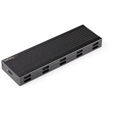 StarTech USB-C 10Gbps to M.2 NVMe or M.2 SATA SSD Enclosure - Portable External  - Image 1 of 4