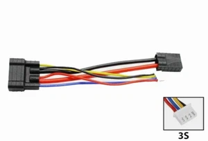 For Traxxas TRX 1/8 RC Car 3S Lipo Battery Connector Cable Adapter Kit 150mm - Picture 1 of 3