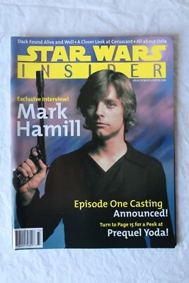STAR WARS INSIDER MAGAZINE #34 SPRING 1997 MARK HAMILL EXCLUSIVE INTERVIEW VF - Image 1 of 4