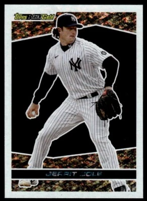 2020 Topps Update Black Gold GERRIT COLE New York Yankees #83 - Image 1 of 2