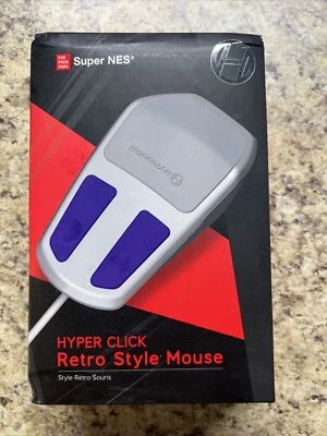 Hyperkin Hyper Click Retro Style Mouse for Nintendo SNES Works with Mario Paint - Image 1 of 4
