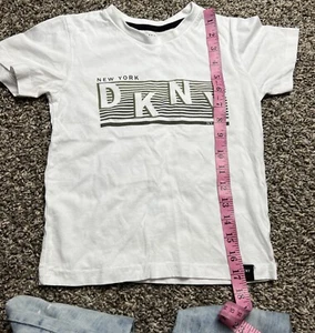 Boys jeans 2distressed size 7 /  2 Shirts For You Boys  Bundles 4 Pieces Same Sz - Picture 1 of 13
