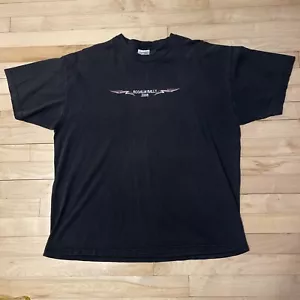 Vintage Motorrad Shirt Extra Large Herren Schwarz 2008 Rosalia Rally Y2K - Bild 1 von 7