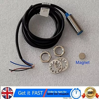 New Hall Effect Sensor Proximity Switch NPN 3-wires with magnet normally open