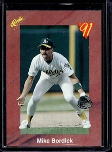 1991 Classic II Mike Bordick #T58 - Oakland Athletics - SET BREAK - Picture 1 of 2