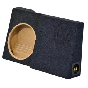 VW Volkswagen Amarok R Custom Fit MDF 10in Rear Sub Box Subwoofer Enclosure Bass - Picture 1 of 5