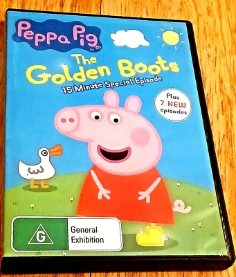 Peppa Pig The Golden Boots, George's Balloon, Fish Pond, Going Boating, Fruit. - image 1 of 4