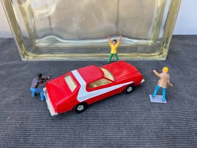 Corgi Starsky And Hutch Ford Gran Torino-sGood Vintage Original  70s w/3 Figures - Image 1 of 4