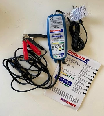 Ladegerät Optimate 2, 12V 0,8A - Bild 1 von 4