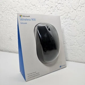 Microsoft Wireless Mouse 900 - Schwarz (PW4-00001) Neu Versiegelt - Bild 1 von 5