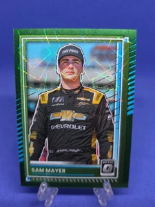 2025 Panini Donruss Racing | Sam Mayer #20 | Optic Green Velocity /99 - Picture 1 of 3