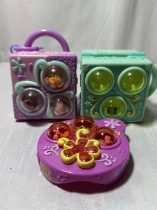 Littlest Pet Shop LPS Teeniest Tiniest Lotto Cuccioli Playset Cane Cucciolo Gattino Insetto - Foto 1 di 16