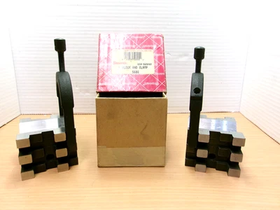 LS Starrett 568C V-BLOCK & CLAMP SET MACHINIST EDP 52592 MILLING - Image 1 of 4