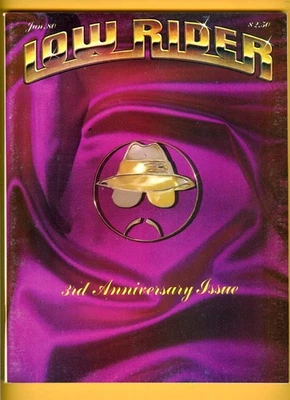 Low Rider Magazine Vol 3 #3 Jan 1980 FN+ 6.5 Chicano Car Culture Centerfold - Image 1 of 2