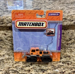 2010 Matchbox Working Rigs ORANGE Tucker SNO-CAT NIB - Picture 1 of 2