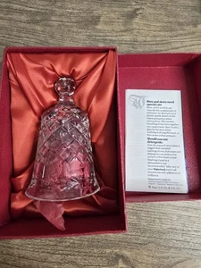 1987 Waterford Crystal 12 Days of Christmas Bell Four Calling Birds - Picture 1 of 6