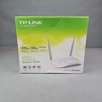 TP-LINK TL-WA801ND 300Mbps Wireless N Access Point AP Bridge Repeater Multi SSID - Image 1 of 4