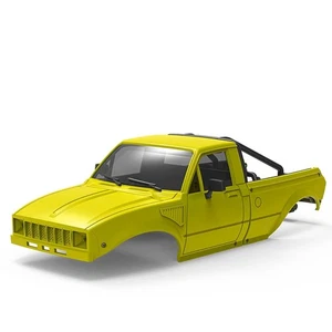 Upgrade Pickup Hard Body Shell W/ LED lighting for 1/24 RC Crawler Axial SCX24 - Picture 1 of 23