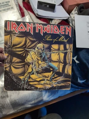 IRON MAIDEN - Piece Of Mind 1st Press  Specialty ST-12274 1983 Vinyl LP  - Image 1 of 4