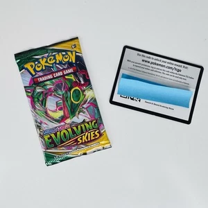 1x Pokémon TCG Spada e Scudo Cieli in Evoluzione Booster Pack Inglese - Foto 1 di 3
