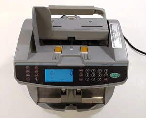 Global D-1000 Money Counter Machine - Tested - Picture 1 of 7