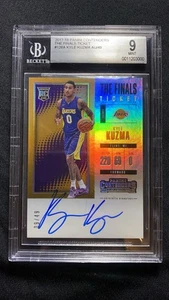 2017 Contenders Finals Ticket RC Kyle Kuzma On-Card AUTO 09/49 BGS 9 - Picture 1 of 2