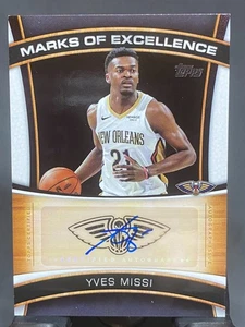 2025-26 Topps Marks of Excellence Yves Missi Auto #ME-YM - Bild 1 von 2