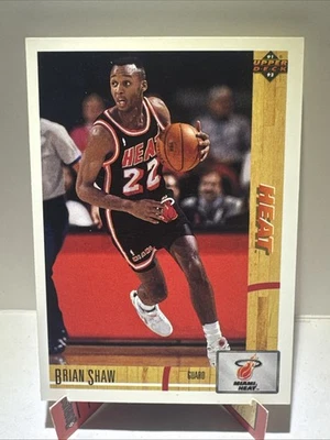 1991-92 Upper Deck #496 Brian Shaw - Image 1 of 2