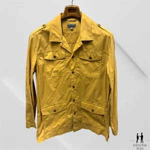 Travelsmith Safari Bush Mens Khaki Mustard Photographer Utility Jacket Cargo - Picture 1 of 7