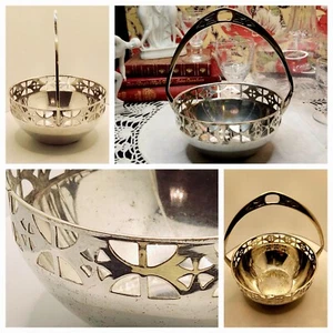 Antique WMF Silver Plated Art Nouveau Candy Basket c.1895-1903 - Picture 1 of 13