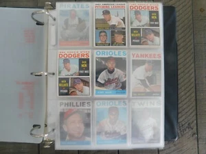 Juego/lote de tarjetas de béisbol Topps 1964 (200 tarjetas) EX-MT - Imagen 1 de 15