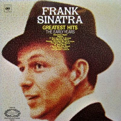 Frank Sinatra Greatest Hits Early Years LP Vinyl Columbia Records Vintage VG - Image 1 of 2