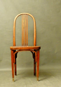 Jugendstil Stuhl Bugholz im Stil von Thonet Kohn Josef Hoffmann - Bild 1 von 6