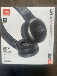 JBL Live 460NC Kabellose On-Ear Noise-Cancelling Kopfhörer - Schwarz - Bild 1 von 6