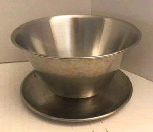 Edelstahl Sauciere Sauciere Vintage Leonard Silber Herstellungsjahr - Bild 1 von 7