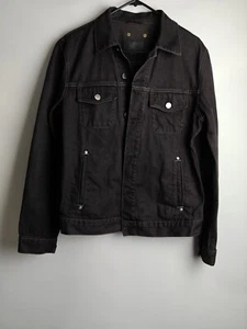 Chaqueta Denim Fendi Negra Unisex Talla Mediana Con Certificado de Autenticidad - Imagen 1 de 24