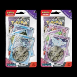 Pokémon Temporal Forces Premium Checklane Blister | Baxcalibur | Togekiss - Picture 1 of 7