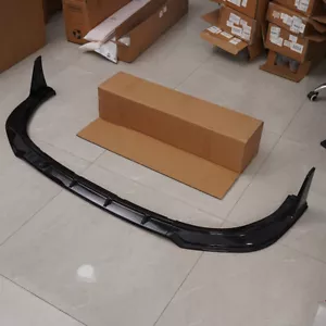 Parachoques delantero divisor de labios winglet negro brillante para Toyota Camry SE XSE 2021 2022 - Imagen 1 de 14