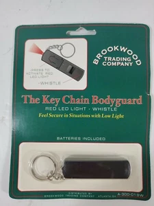 Brookwood Trading Company The Keychain Bodyguard Red Light Whistle  - Picture 1 of 7