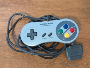 Super Nintendo SNES Super Pad Controller by Performance P-032 - Picture 1 of 2